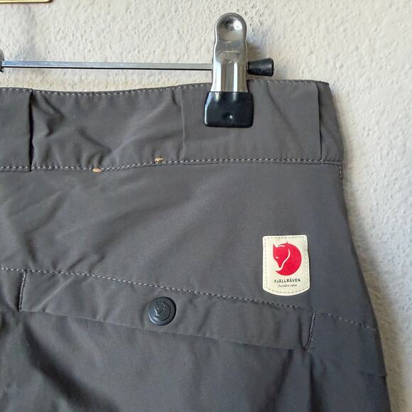 Fjallraven High Coast Lite Trousers Stone Grey Performance Pants - Picture 5 of 7